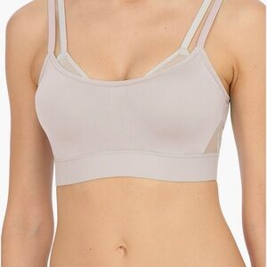 Natori 752201 Gravity Contour Sports Bra Lined Underwire Womens 34DD Pink/Grey